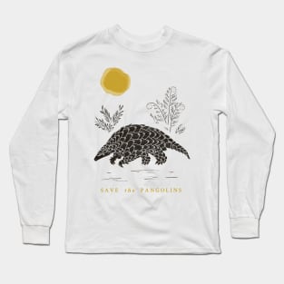 Save the Pangolins - Pangolin Lives Matter Long Sleeve T-Shirt